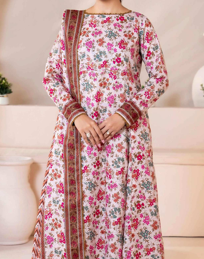 Mehnaz Airjet Printed Khaddar 3PC