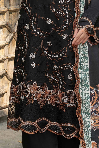Falak By Feroza Luxury Embroidered Staple 3PC