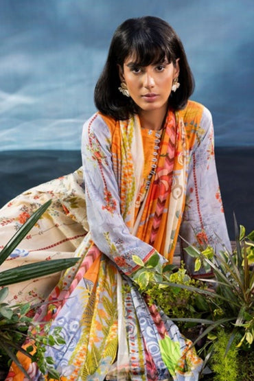 Pehli Kiran By Paltar Premium Printed Lawn 3PC