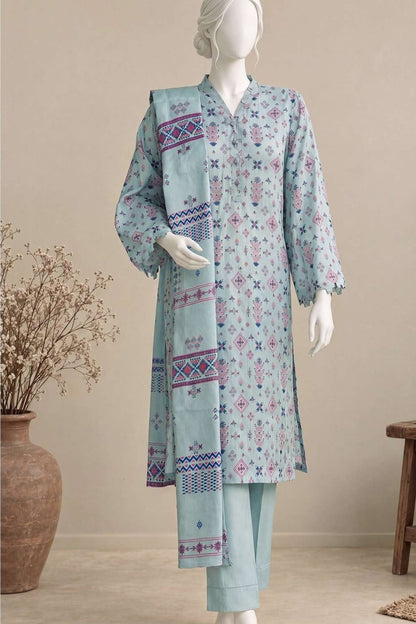 MTJ Premium Printed Textured Viscose 3PC