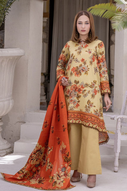 Janan Premium Printed Lawn 3PC