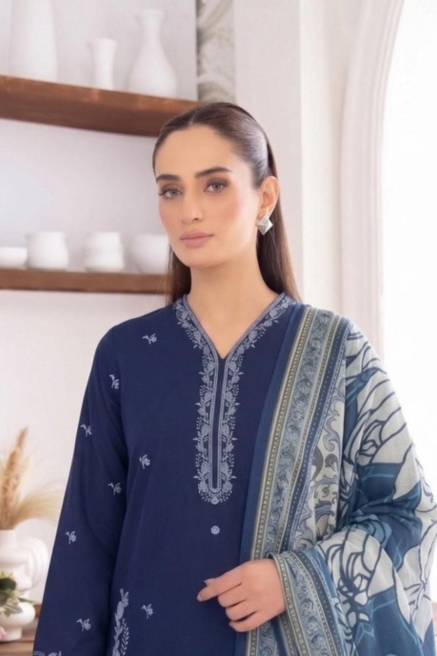 Mannat By Shanaya Digital Printed Stone Linen 3PC
