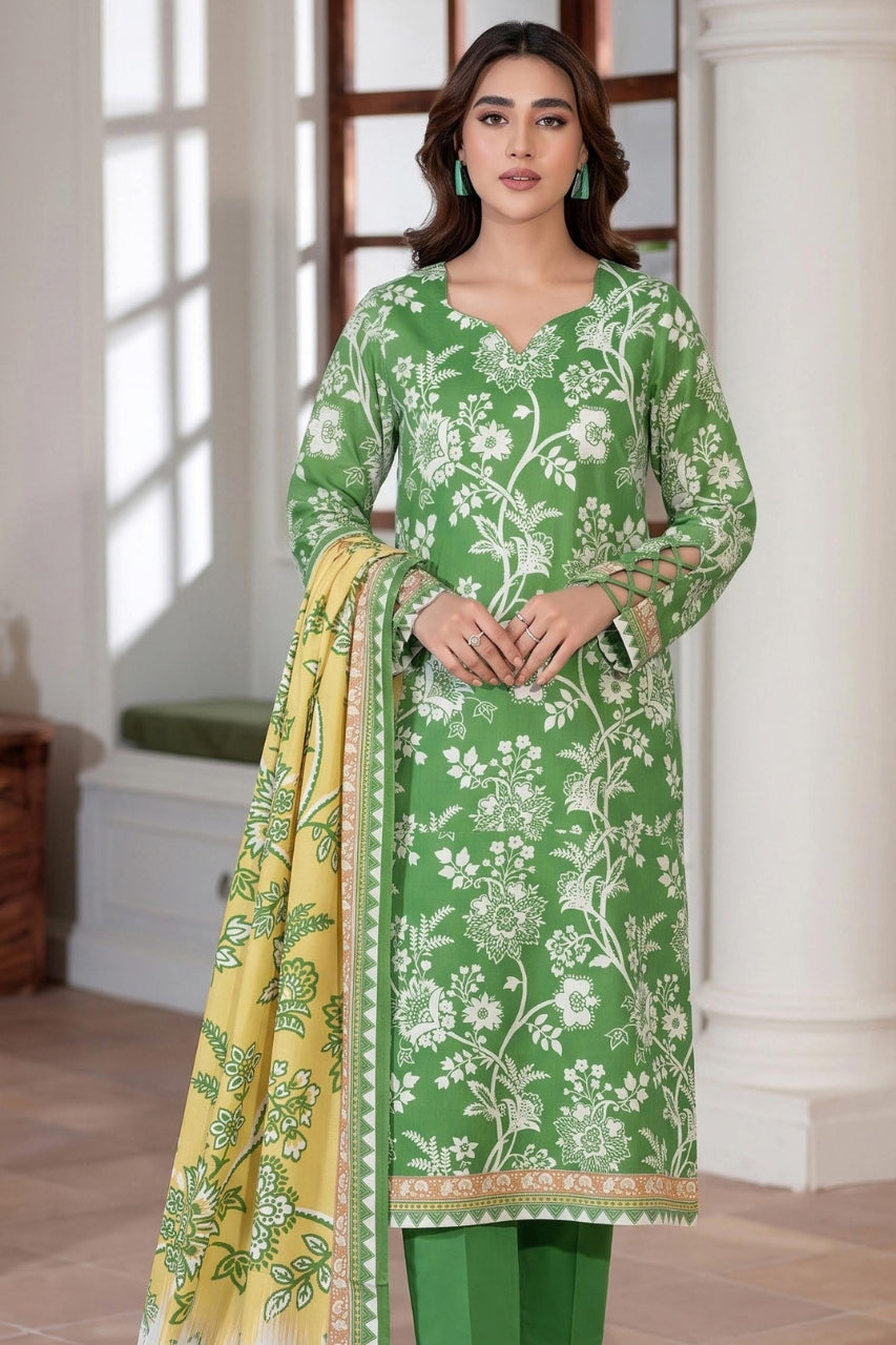 Mashaim Digital Printed Linen 3PC