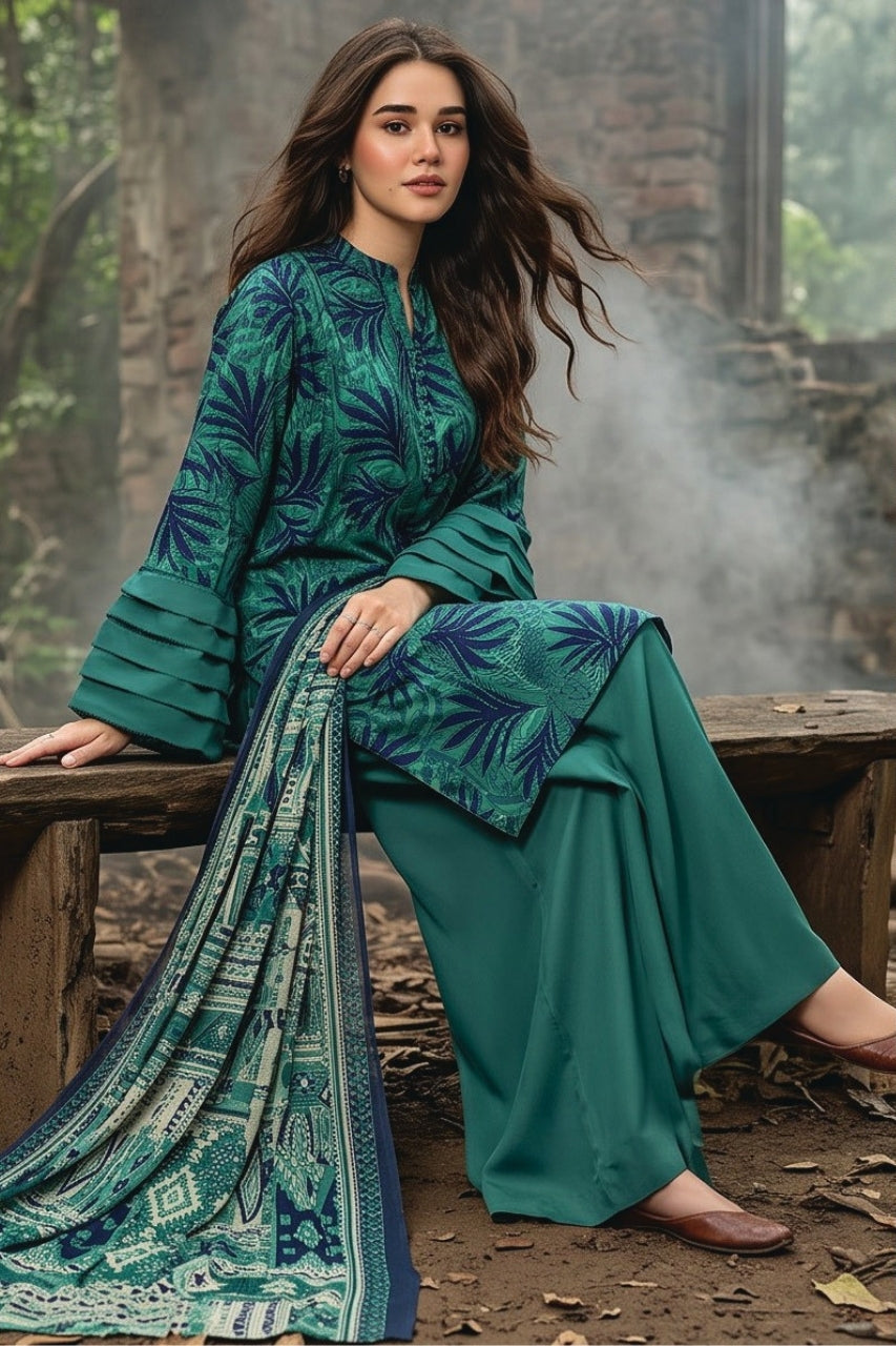 Zesh Digital Printed Khaddar 3PC