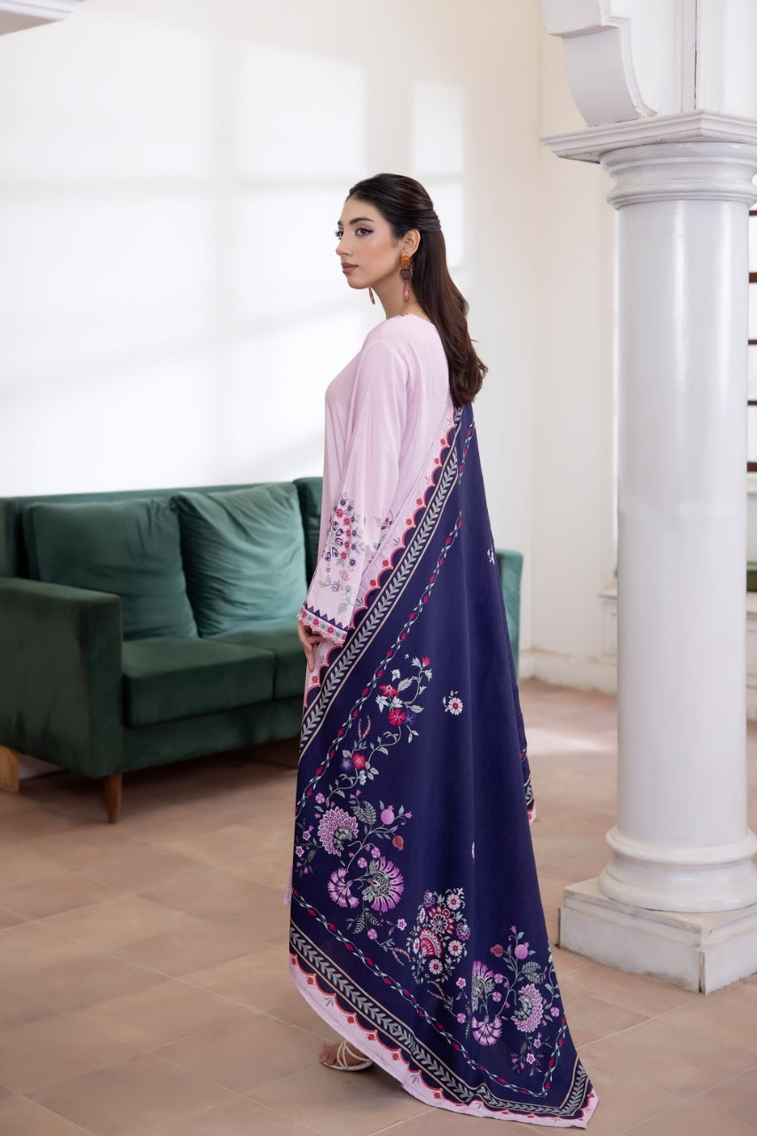 Maira By Shanaya Digital Printed Cambric Cotton 3PC