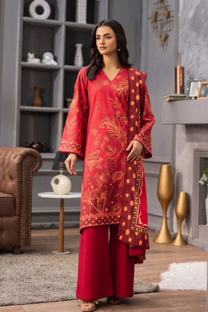 Raiha Luxury Printed Linen 3PC