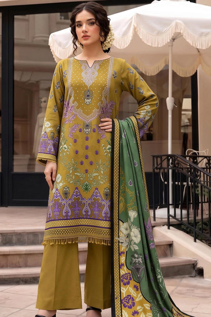 Malhaar Digital Printed Linen 3PC