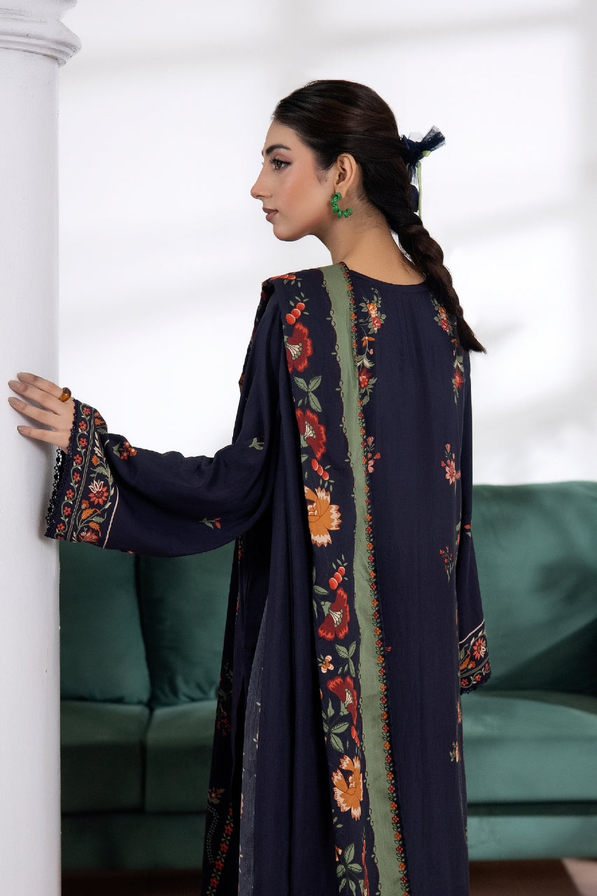 Anaya Noor Digital Printed Stone Linen 3PC