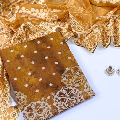 Beechtree Digital Printed Shirt & Dupatta Khaddar 2PC