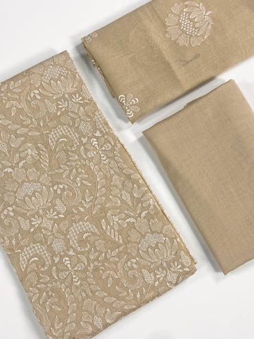 Bareeze Fully Emb Rice Karandi Lawn 2PC