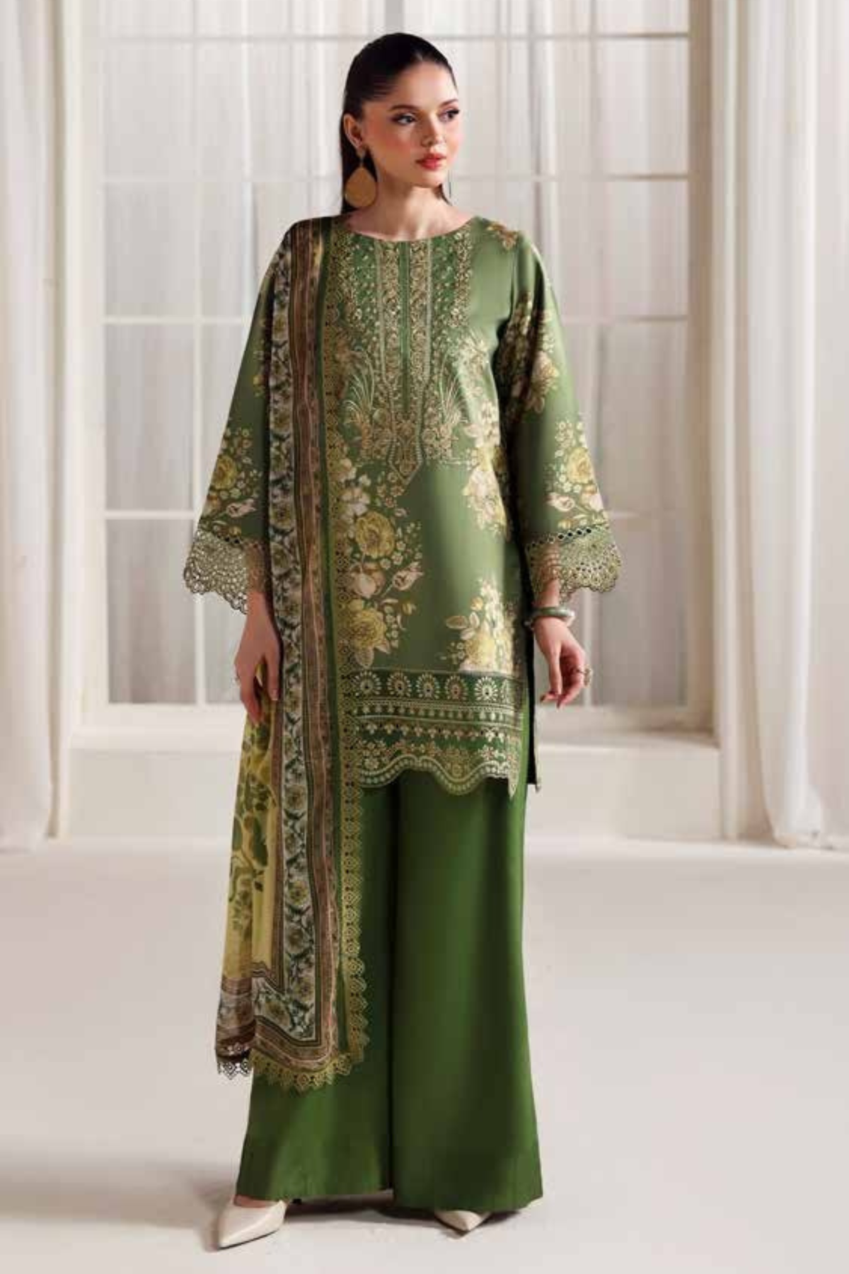 Zyrah By Naqsh Digital Printed Filament Viscose 3PC