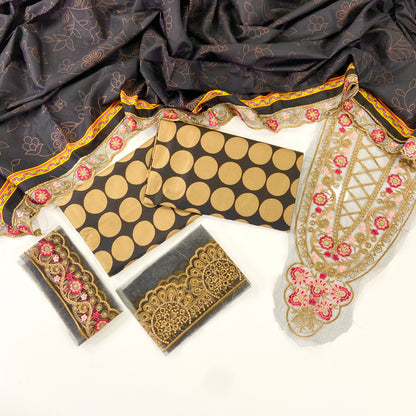 Charizma Luxury Emb Linen 3PC