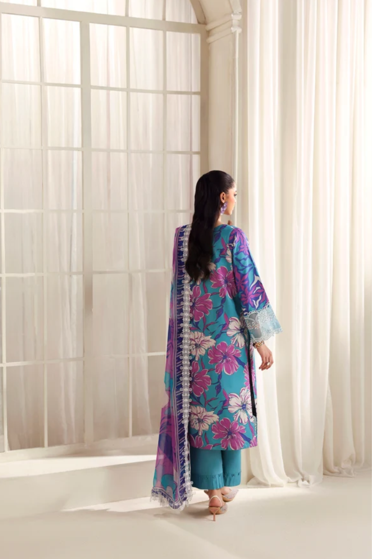Zyrah By Naqsh Digital Printed Filament Viscose 3PC
