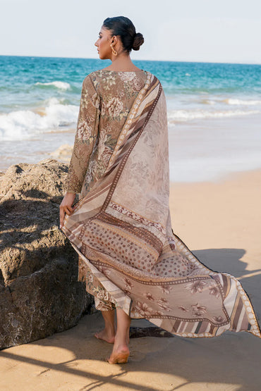 Baroque All Over Digital Printed Lawn 3PC