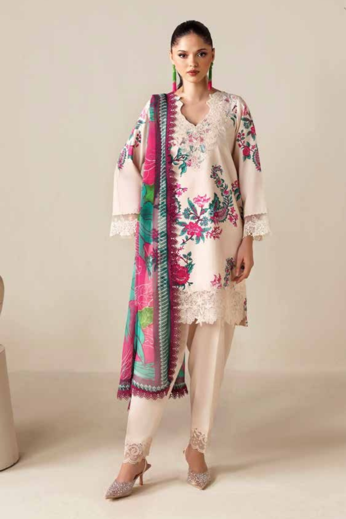 Zyrah By Naqsh Digital Printed Filament Viscose 3PC