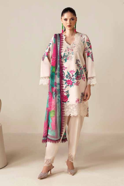 Zyrah By Naqsh Digital Printed Filament Viscose 3PC