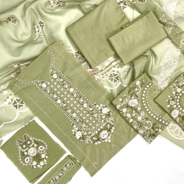 Nishat Embroidered Lawn 3PC