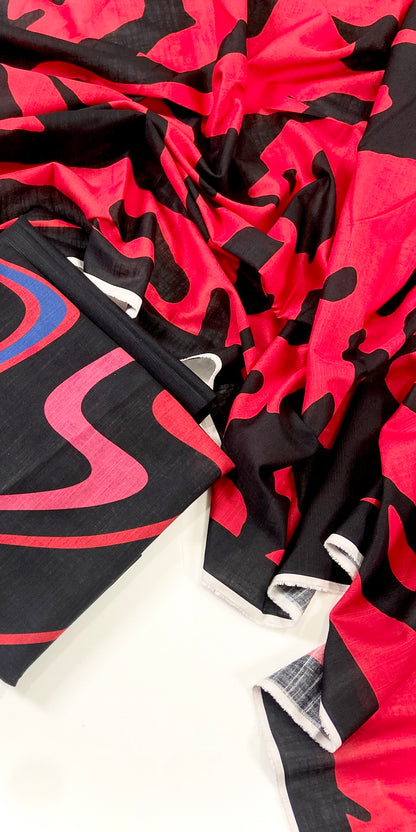 Zara ali Digital Printed Khaddar 3PC