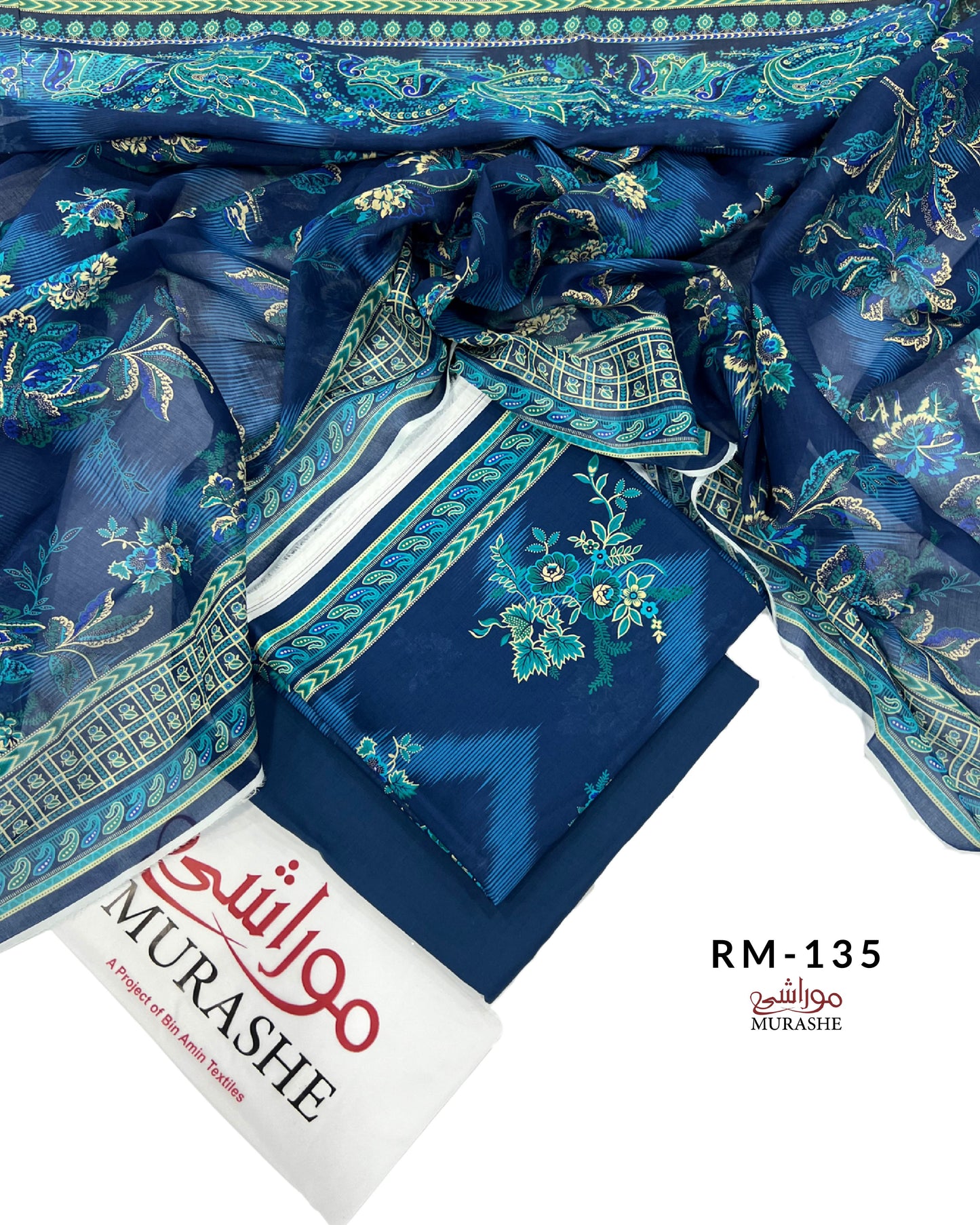 Rijja By Murashe Digital Printed Lawn 3PC