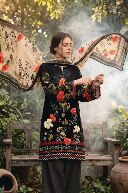 Salina By Regalia Digital Printed Khaddar 3PC