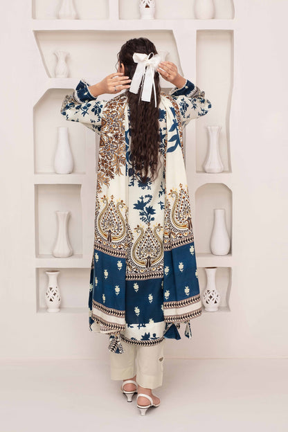 Fabiha By Feroza Digital Printed Bana Dora Staple Linen 3PC