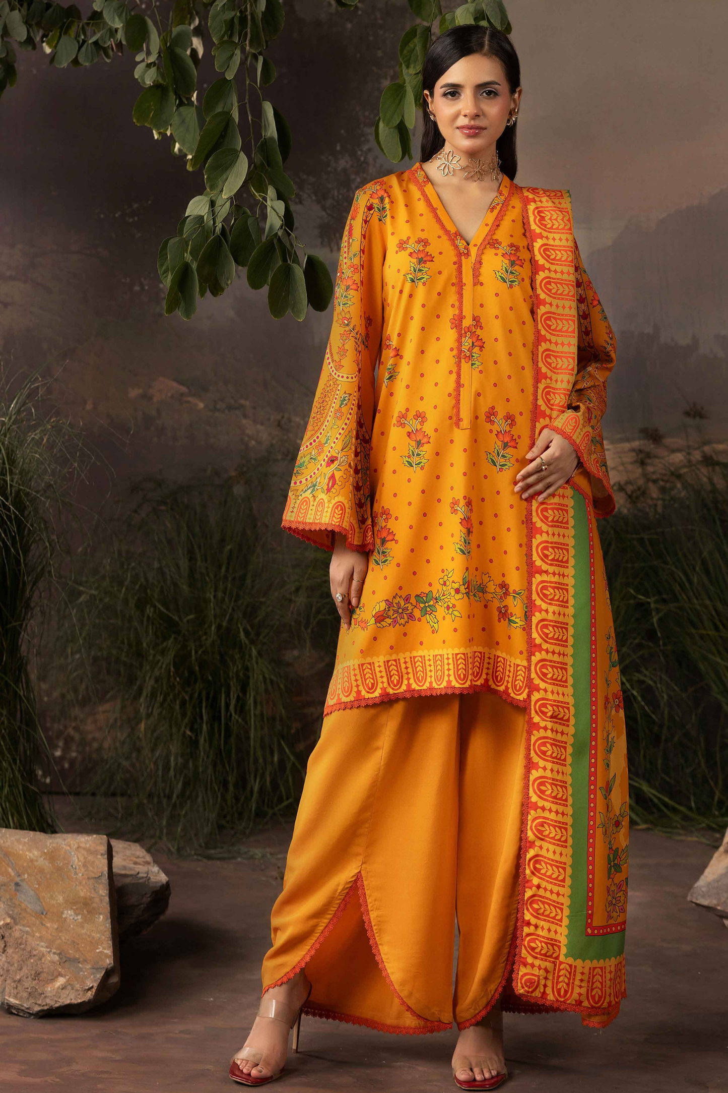 Raiha Luxury Linen 3PC