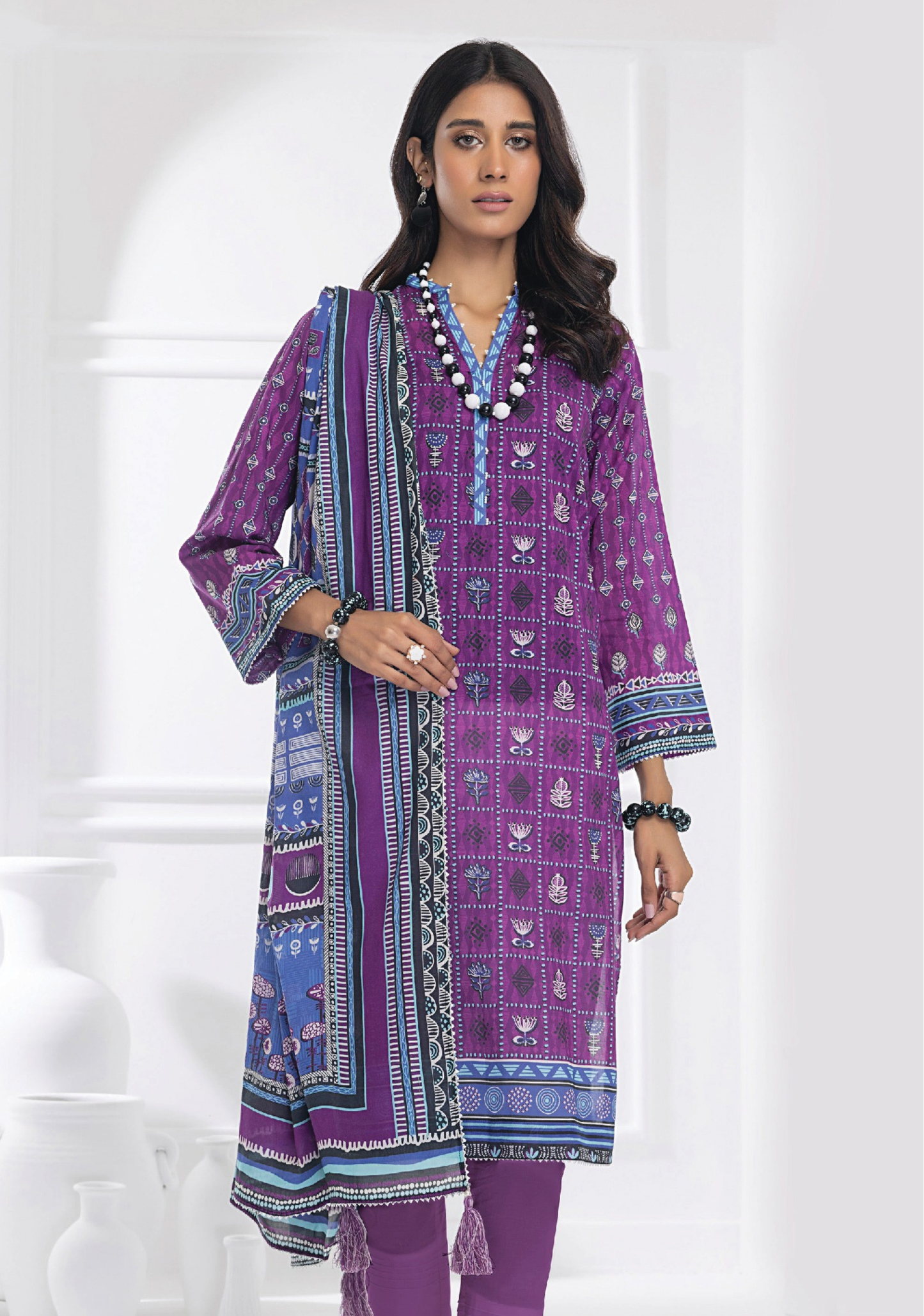 Lakhany Digital Printed Lawn 3PC