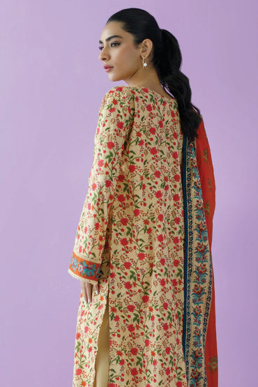 Orient Basic Printed Lawn 3PC