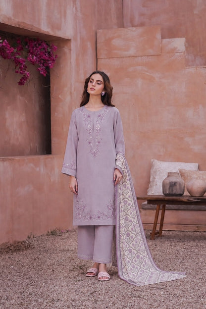 Nirvana By Shanaya Digital Printed Linen 3PC