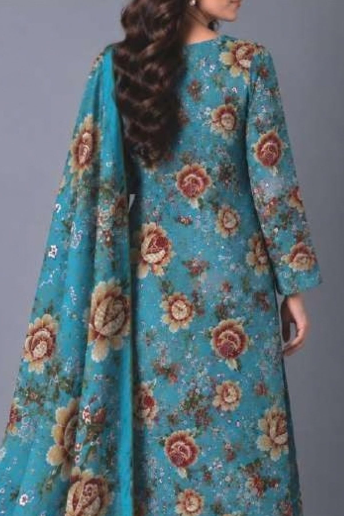 Bareeze Digital Printed Khaddar 3PC
