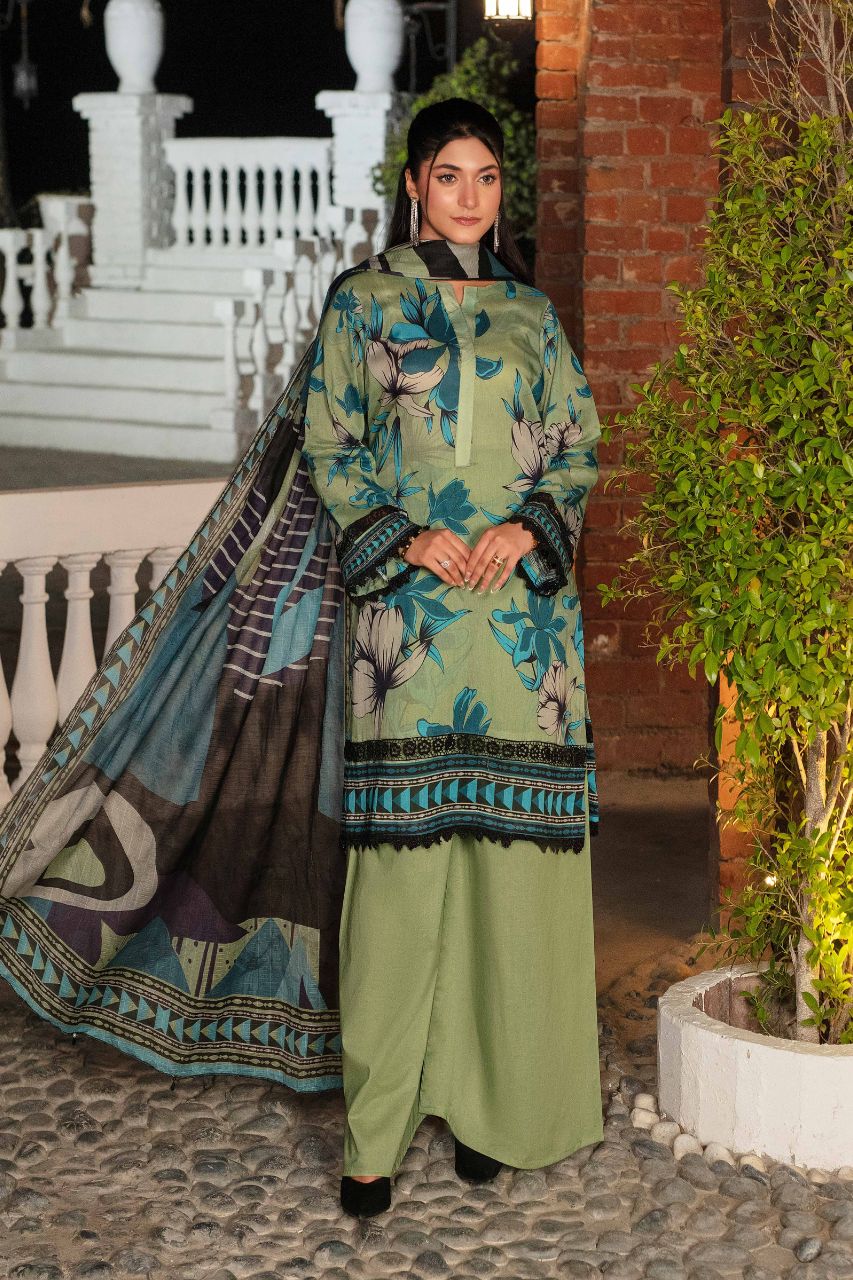 Fabiha By Feroza Printed Lawn 3-PC