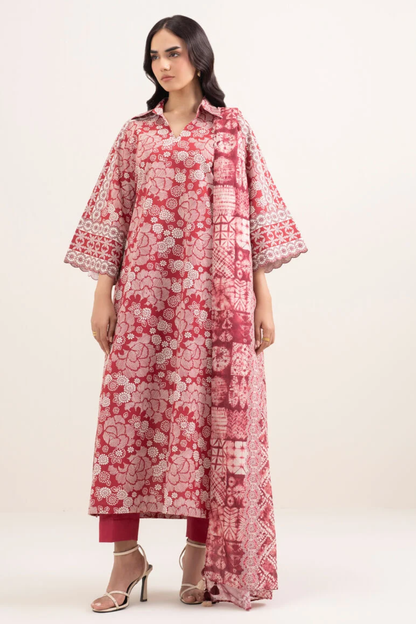 Sukoon By Sapphire Digital Printed Lawn 3PC