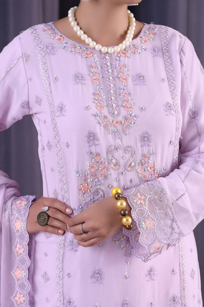 Noor Jahan | Embroidered | Chiffon