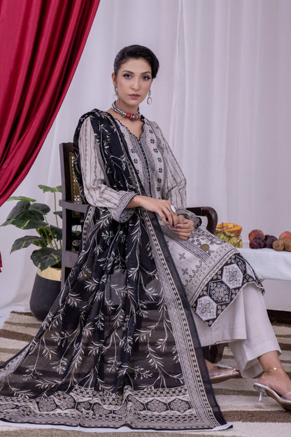 Arfa By Marooj Digital Printed Lawn 3PC