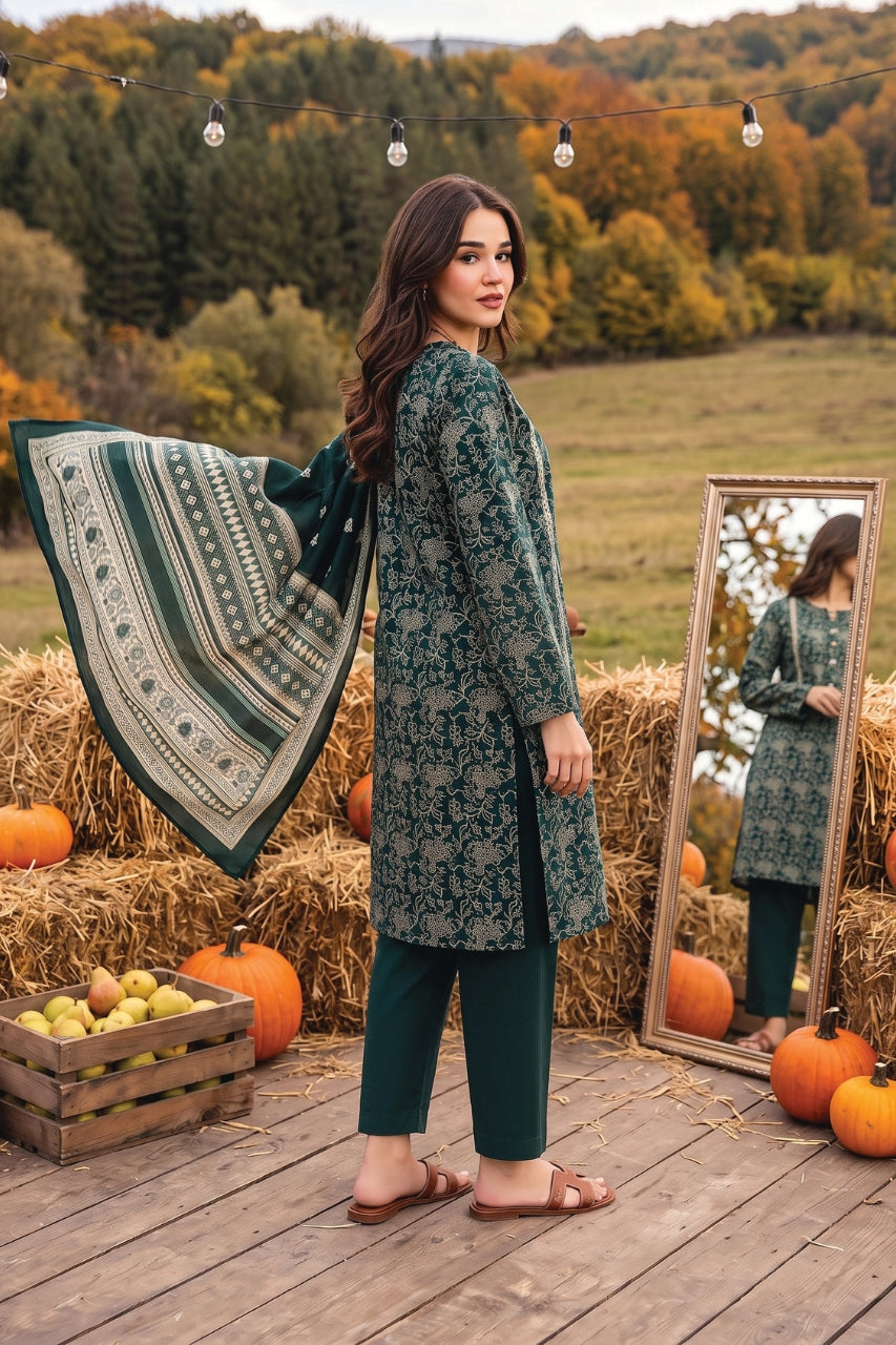 Salina By Regalia Digital Printed Khaddar 3PC