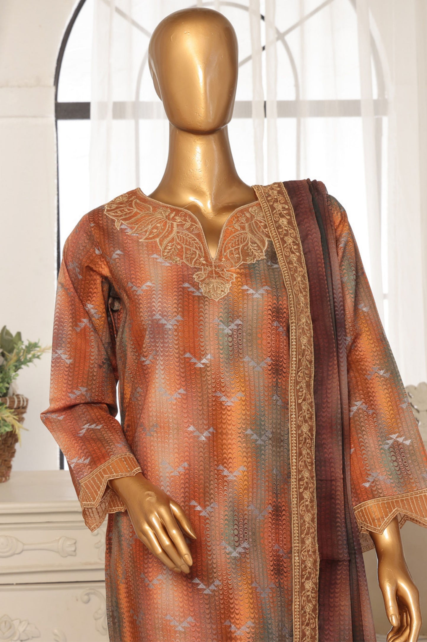 Khoobsurat By Anaya Noor Fine Jacquard Lawn 3-PC