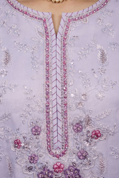 Crystal By Dressline | Semi-Stitched | Organza