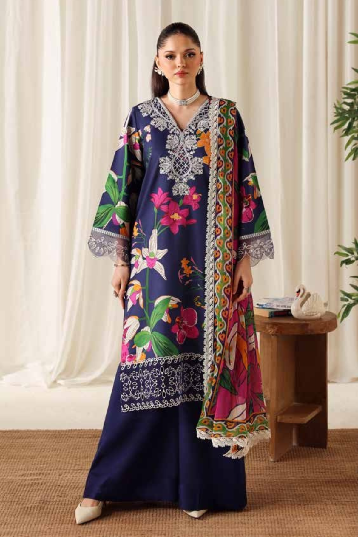 Zyrah By Naqsh Digital Printed Filament Viscose 3PC