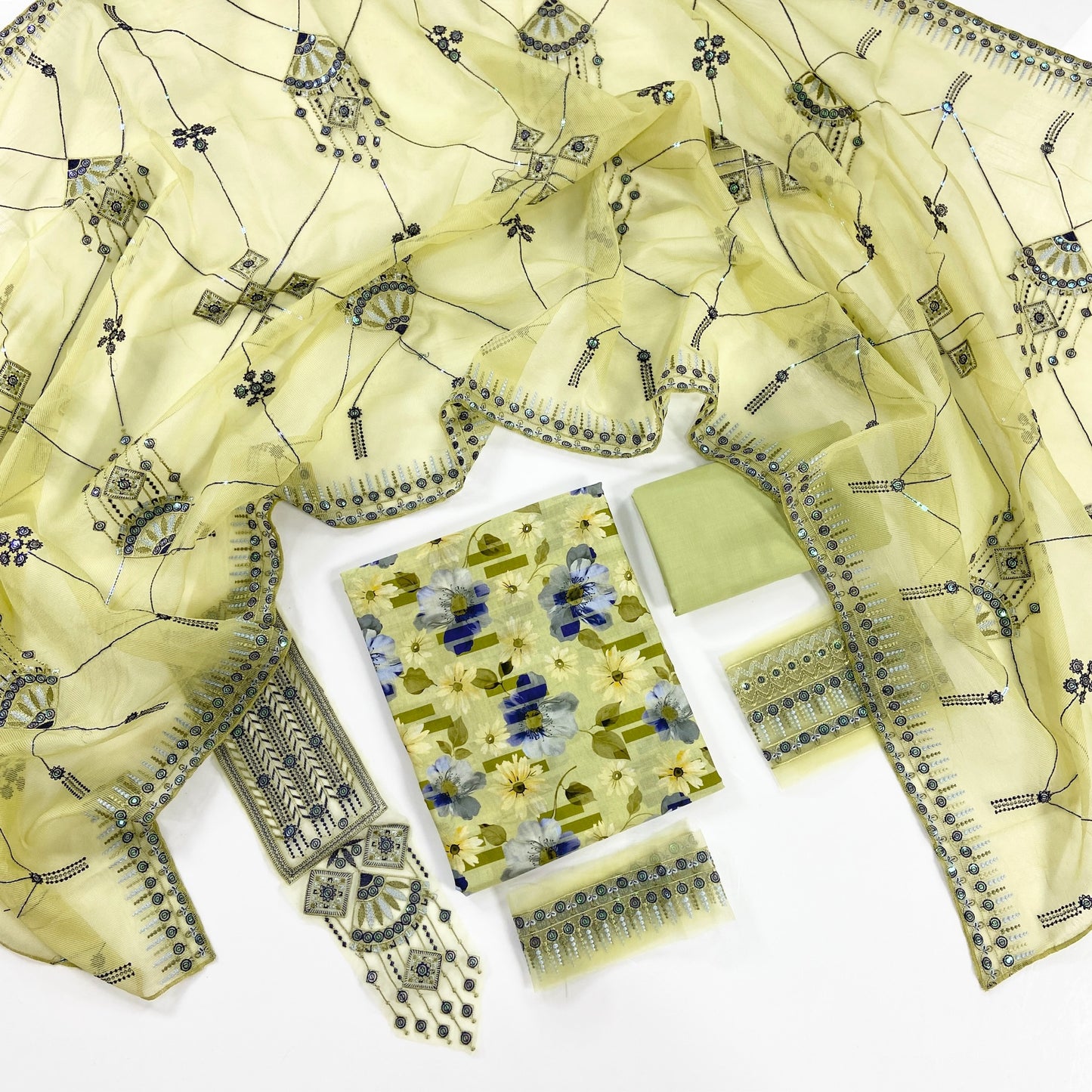 Marvel By Anaya Noor Digital Printed Lawn 3PC