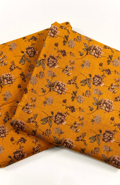 Anaya Noor Printed Dhanak Marina 2PC