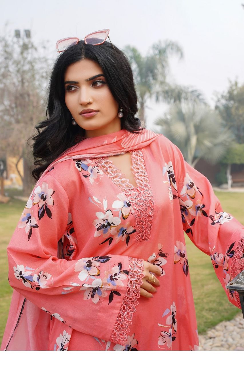 Madham By Lala Digital Printed Lawn 3PC