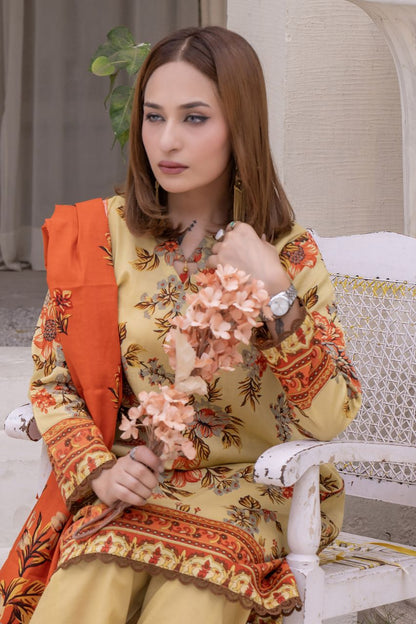 Janan Premium Printed Lawn 3PC