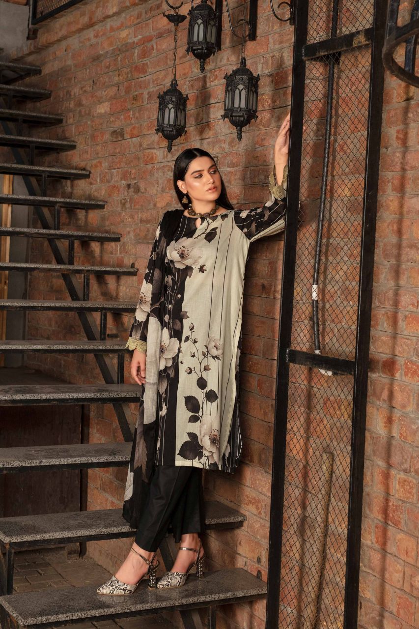 Fabiha By Feroza Printed Lawn 3-PC