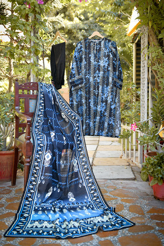 Nuray By Murashe Slub Khaddar-3PC