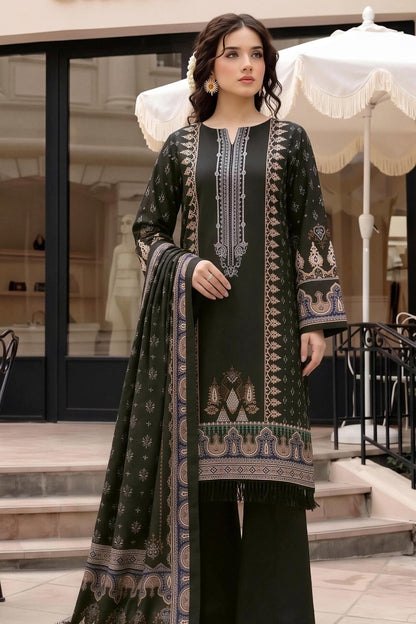 Malhaar Digital Printed Linen 3PC