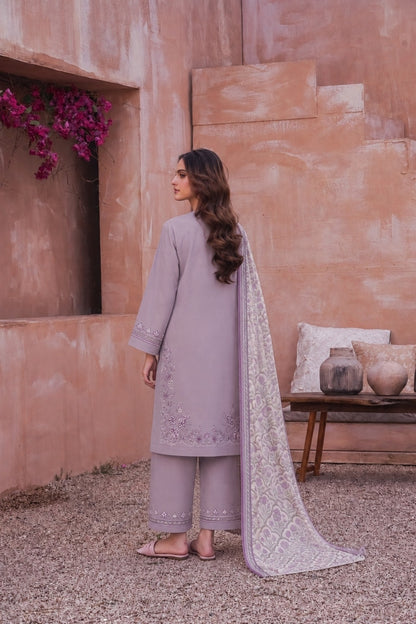 Nirvana By Shanaya Digital Printed Linen 3PC