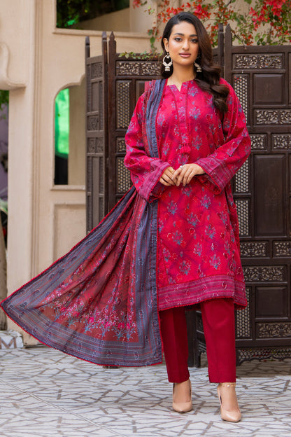 Rajahs Digital Printed Lawn 3PC
