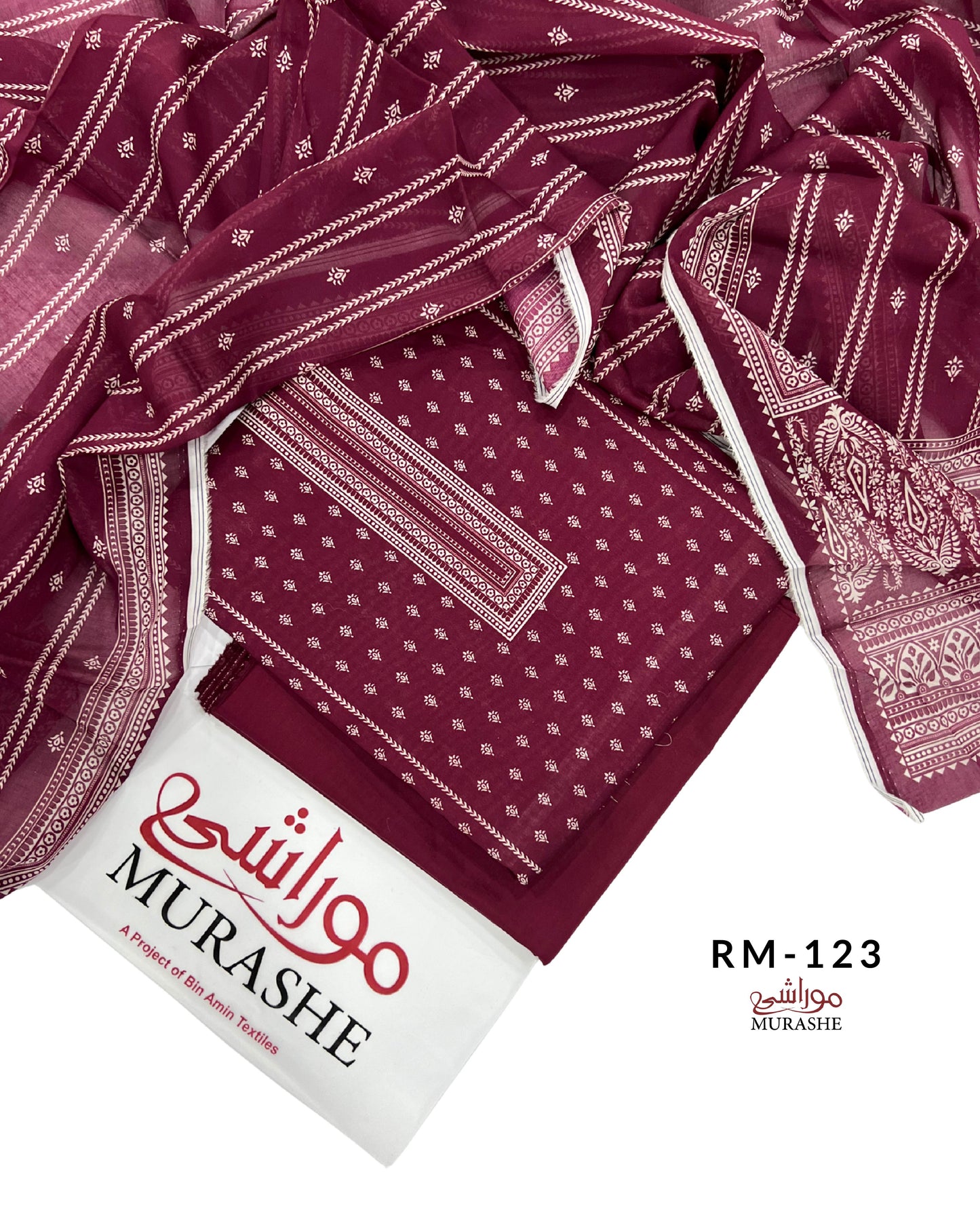 Rijja By Murashe Digital Printed Lawn 3PC