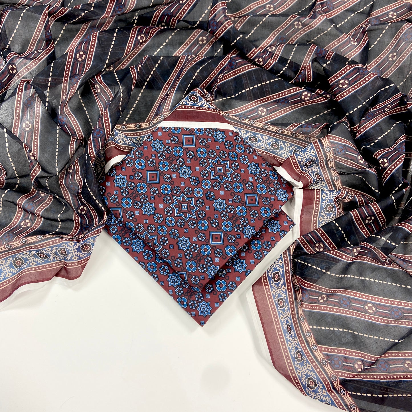 Bin Saeed Digital Printed Lawn 3PC