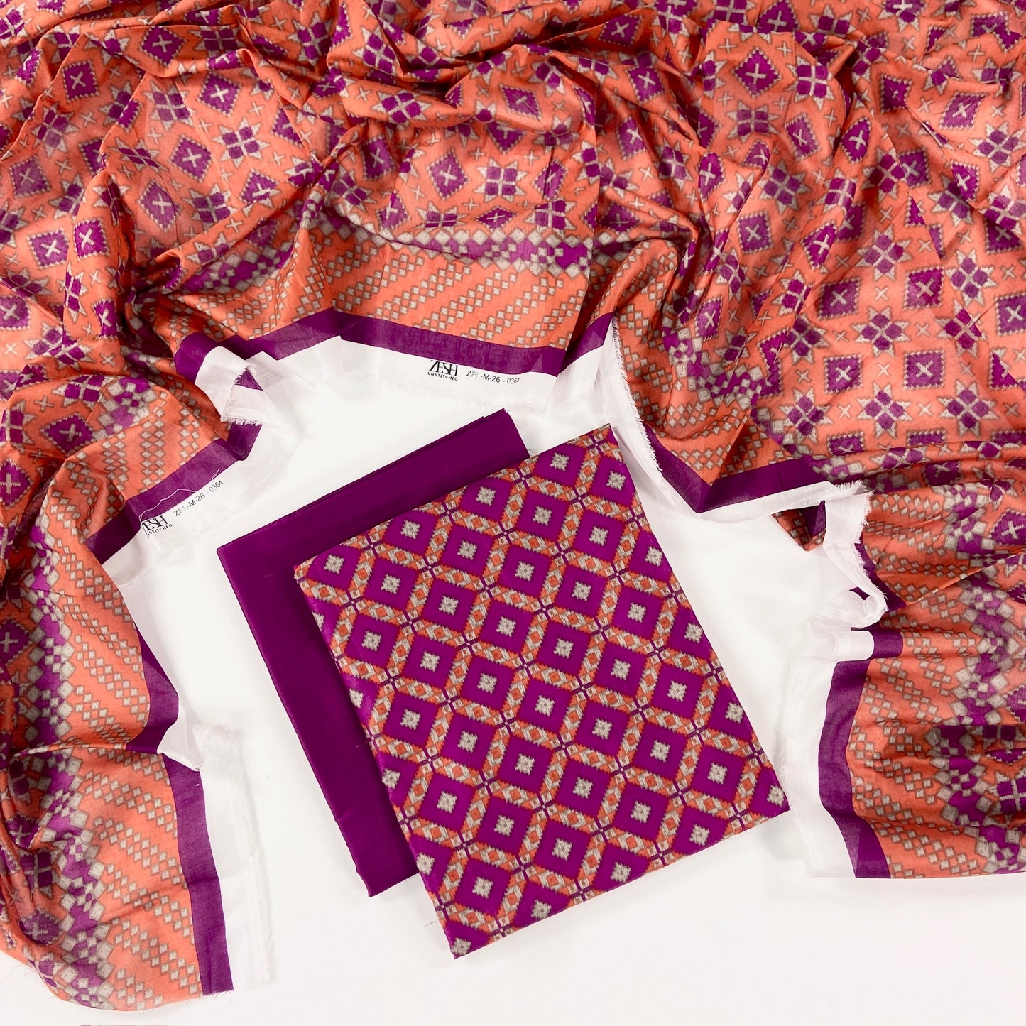 Zesh Digital Printed Lawn 3PC